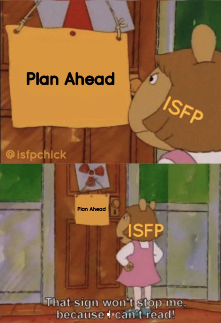 Funny Memes Any Isfp Will Relate To So Syncd