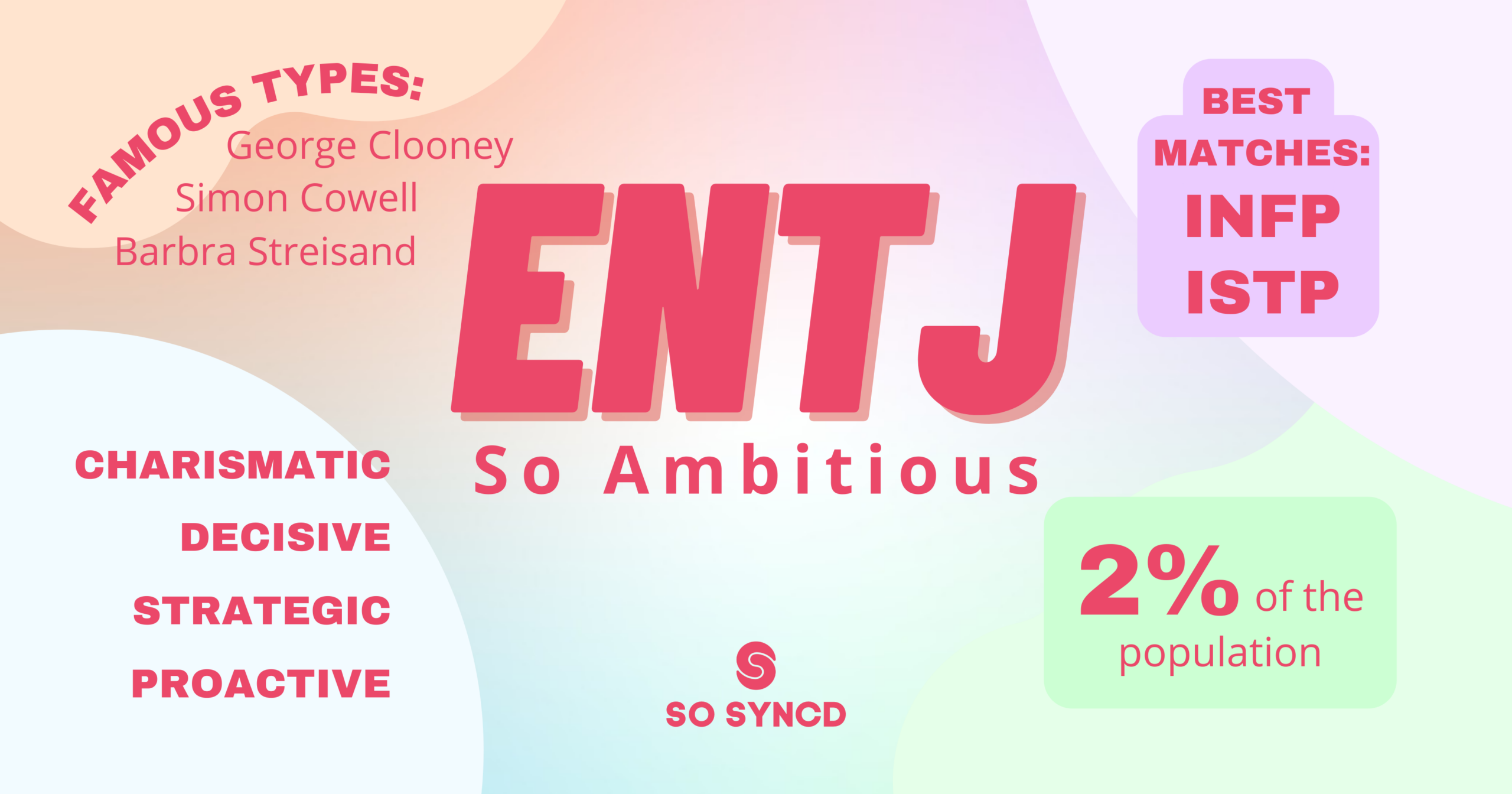 ENTJ So Ambitious So Syncd Personality Type Guide