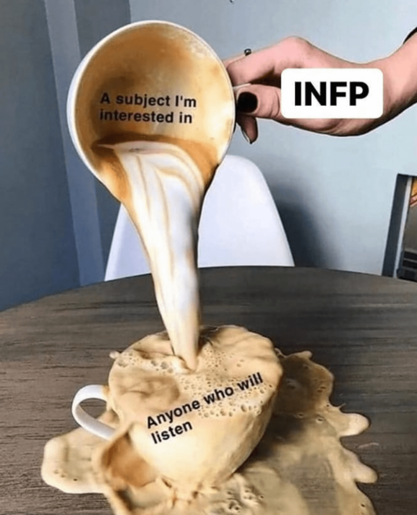 INFP overshare