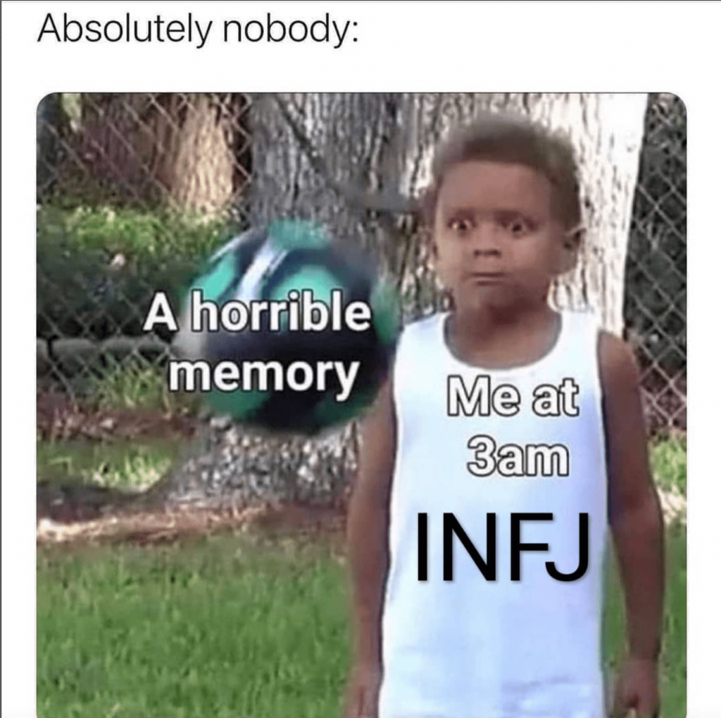 Replay memory INFJ overthink