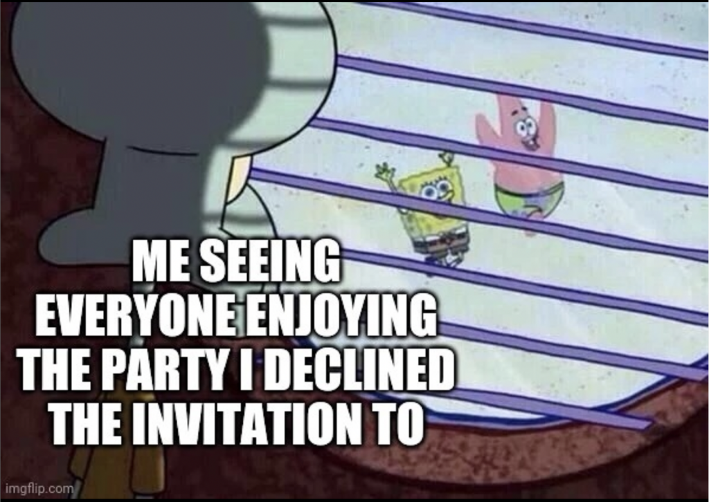 Introvert spongebob