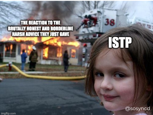 ISTP Meme - brutal and honest