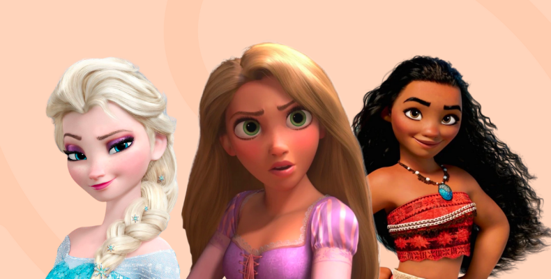 16 Personality Types as Female Disney Princess Characters