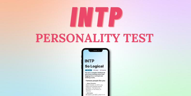 INTP Personality Test | So Syncd - Personality Dating