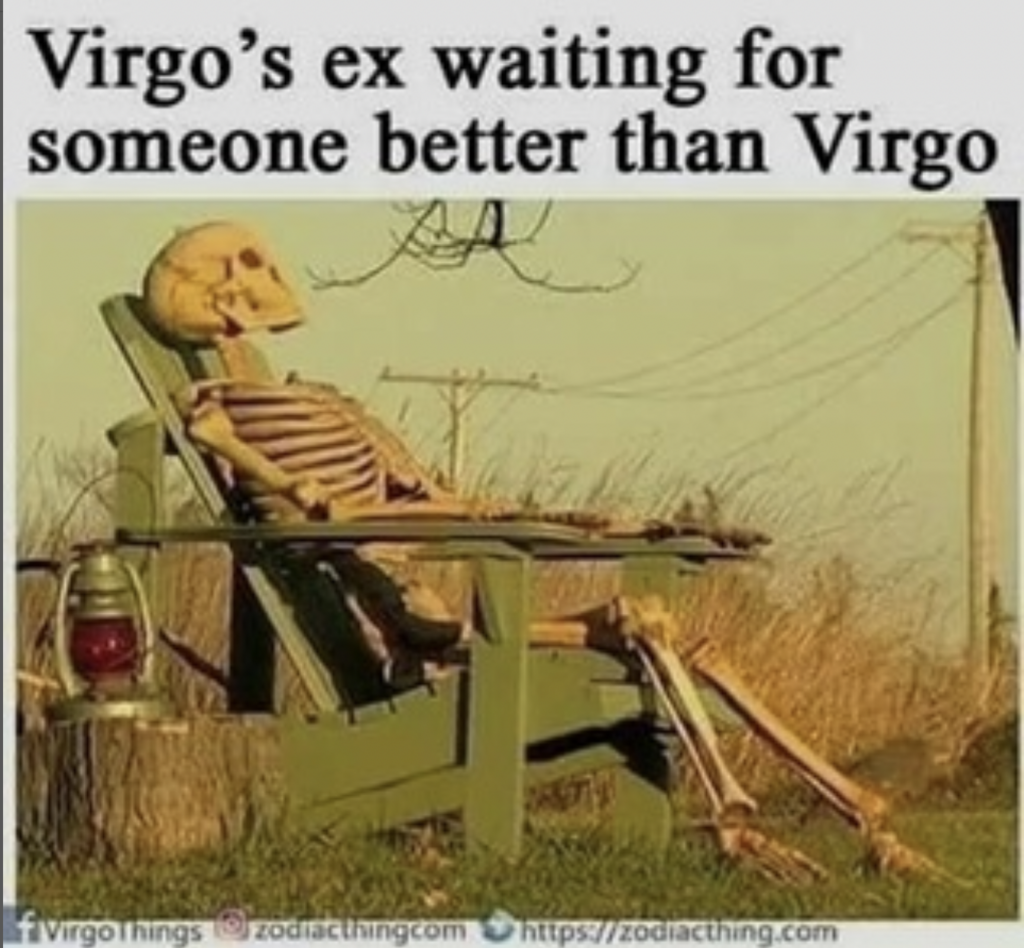 virgos ex waiting for someone better than virgo
