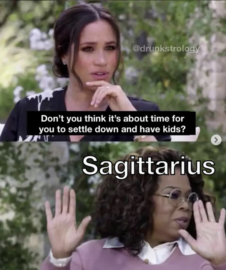 sagittarius travel meme