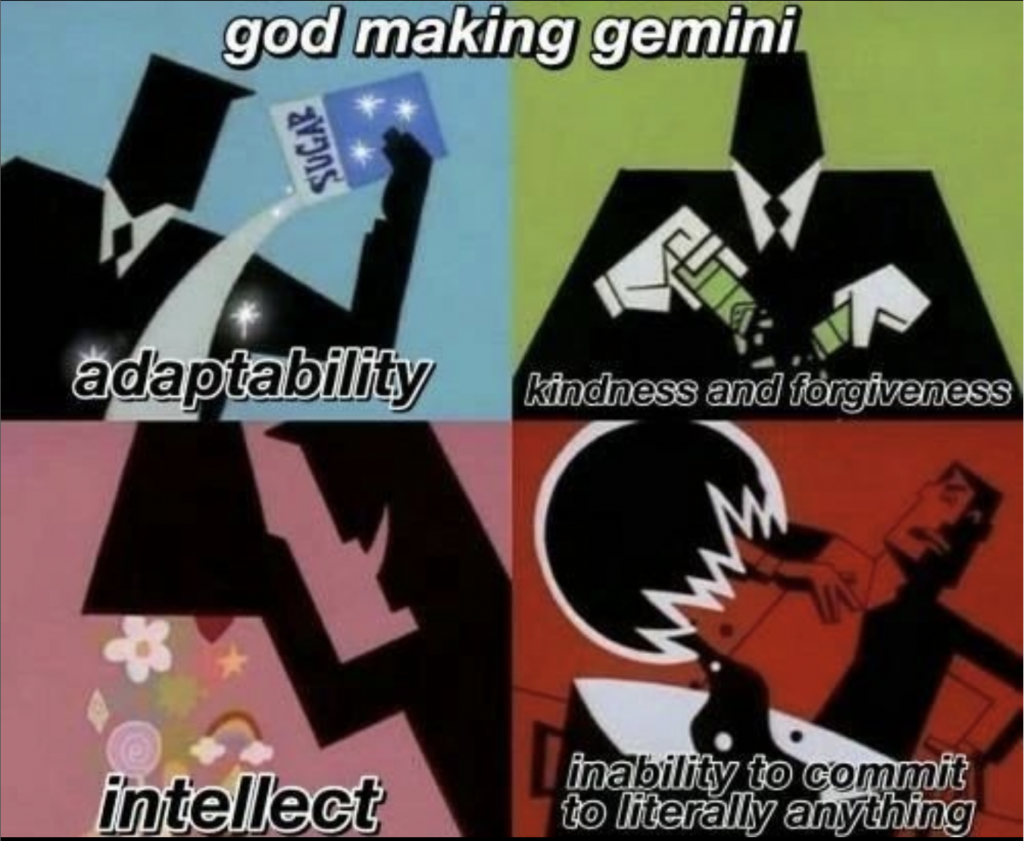 Gemini memes: can't commit