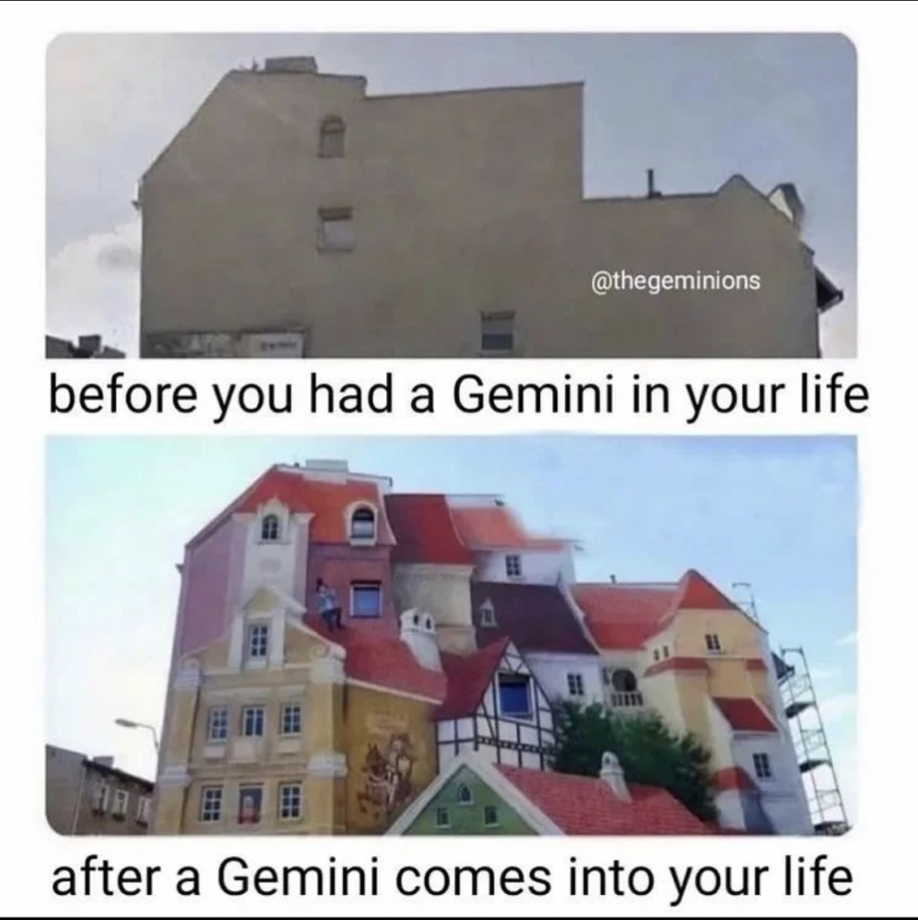 life is better with a gemini