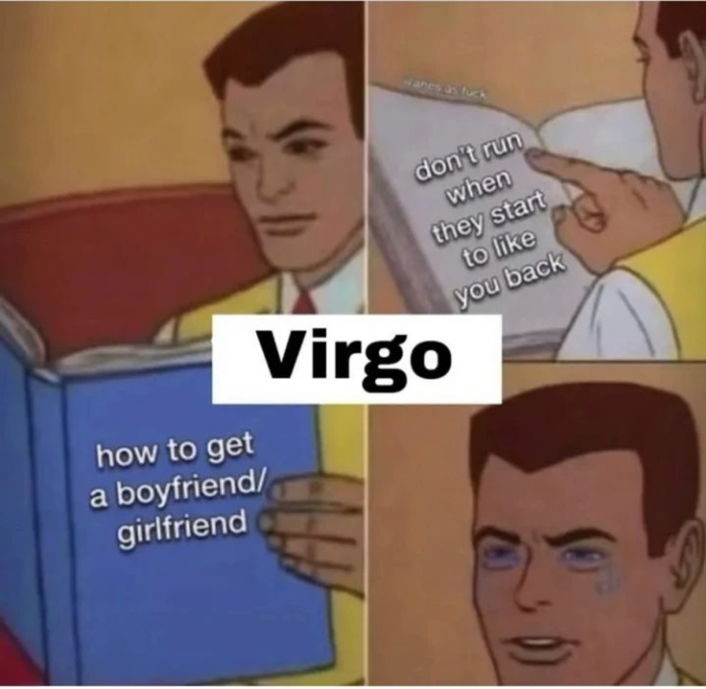 Virgo memes: how to get a boyfriend, don't run away