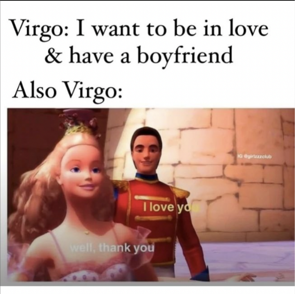 Virgo memes: i want a boyfriend 