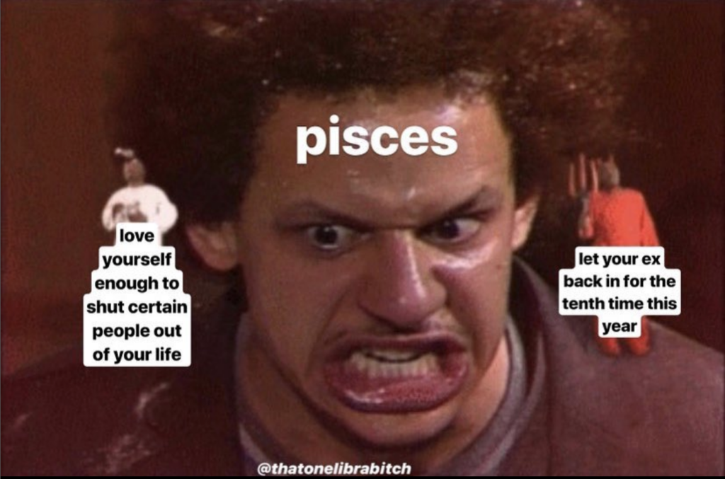 Pisces meme: giving people lots of chances