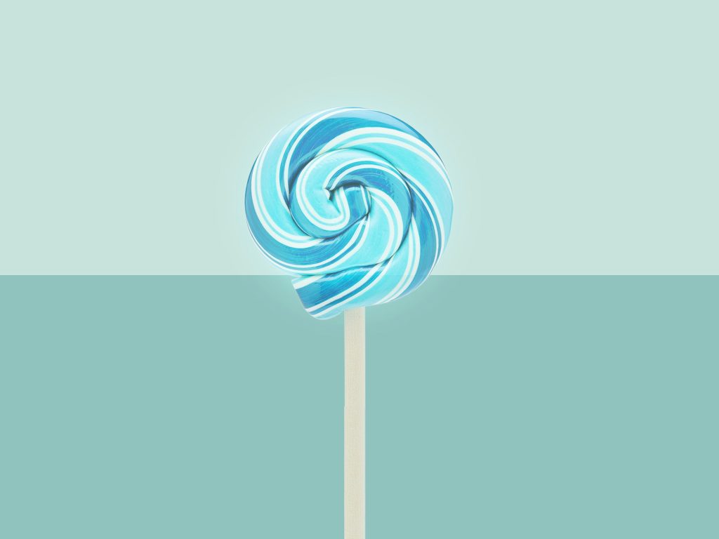 Abstract lollipop