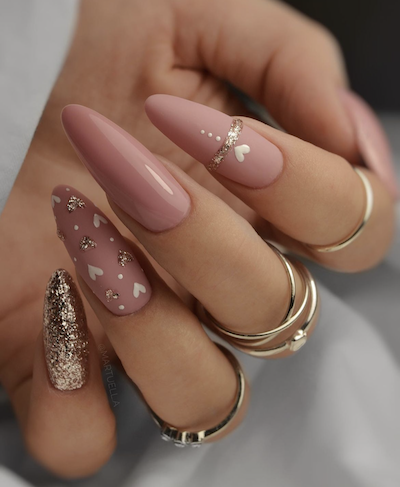 Blush and Rose Gold