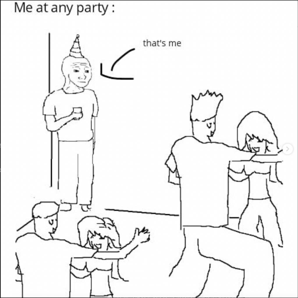 Me at any party