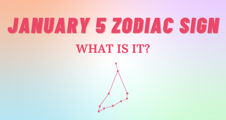 January 5 Zodiac Sign Explained So Syncd