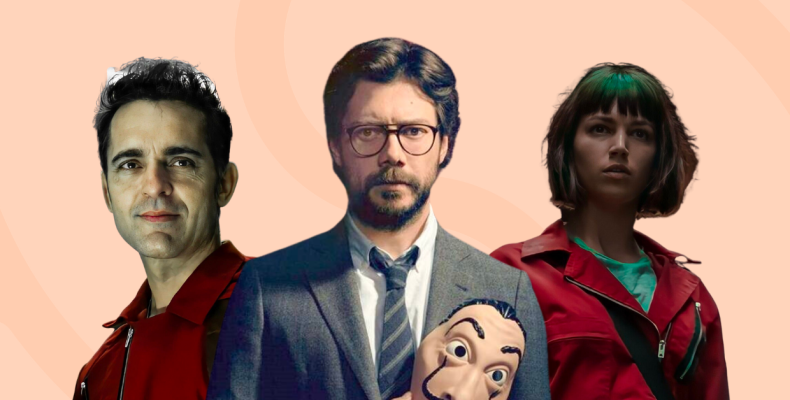 16 Personality Types of Money Heist Characters