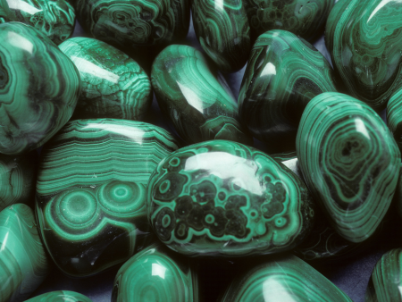 Taurus birthstone malachite